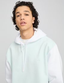 Sweat à capuche colorblock