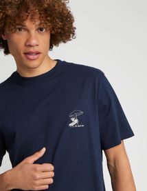 T-shirt imprimé devant dos