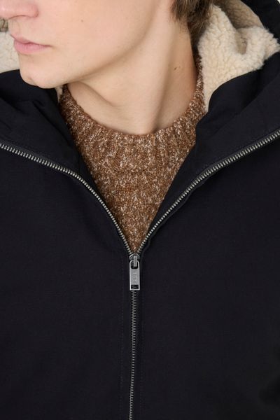Blouson à capuche en canvas