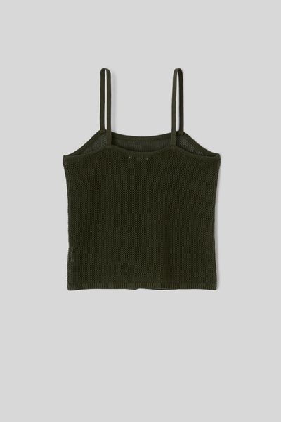 D&eacute;bardeur en crochet motif palmier