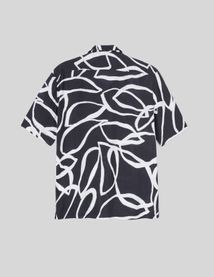 Chemisette imprim&eacute;e fluide