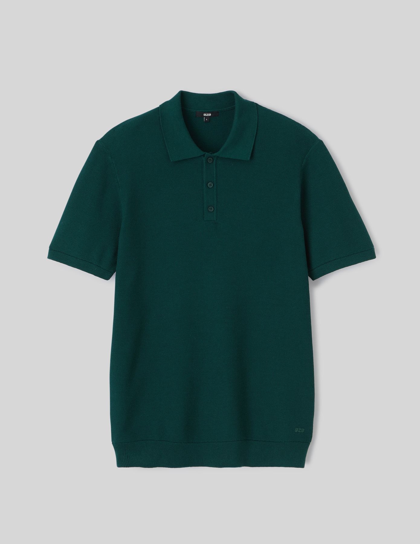 Polo matière fantaisie