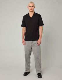 Polo maille fantaisie