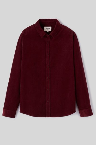 Chemise velours unie