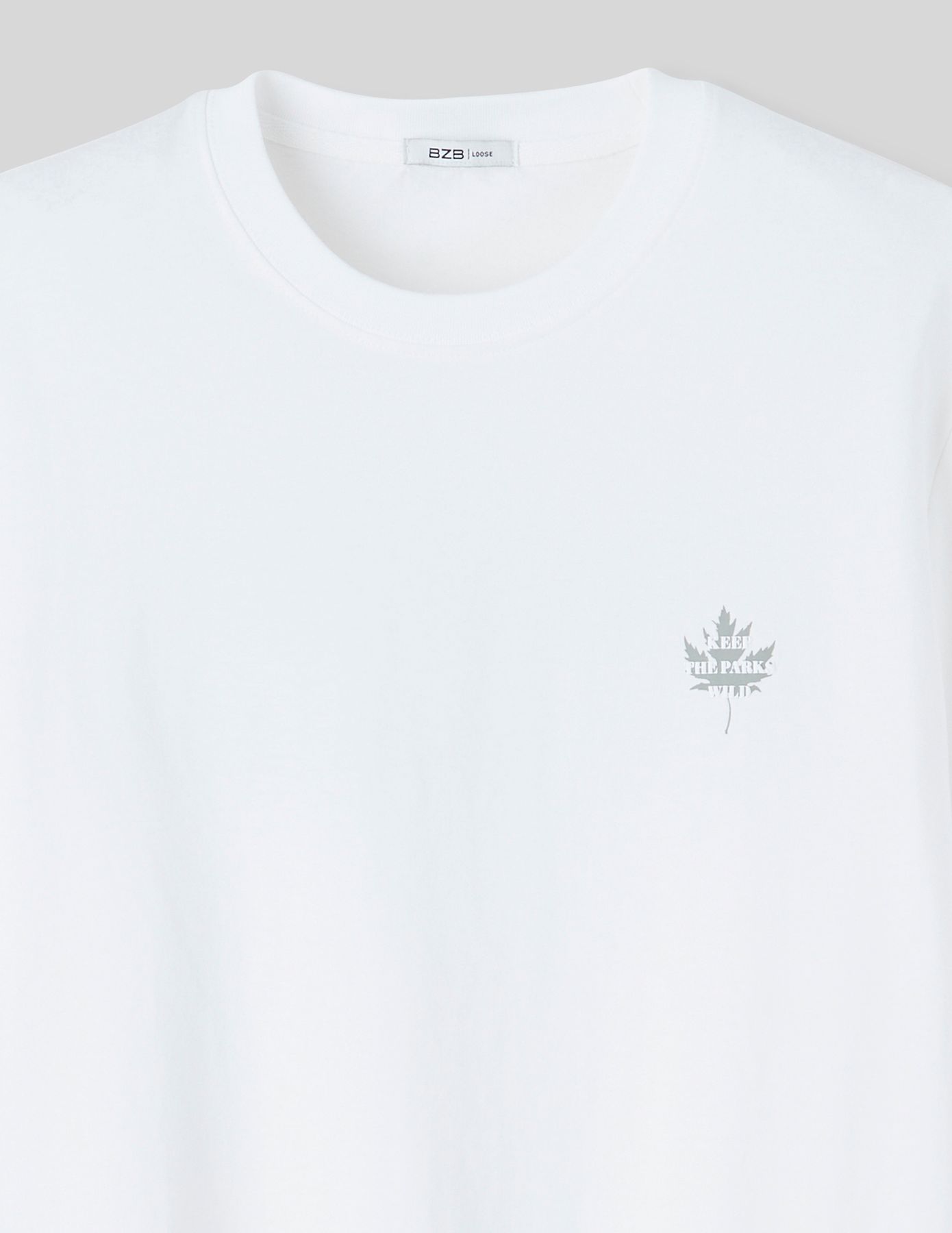 T-shirt imprim&eacute; devant dos