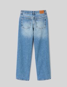 Jean wide leg taille basse