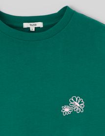 T-shirt imprim&eacute; devant / dos