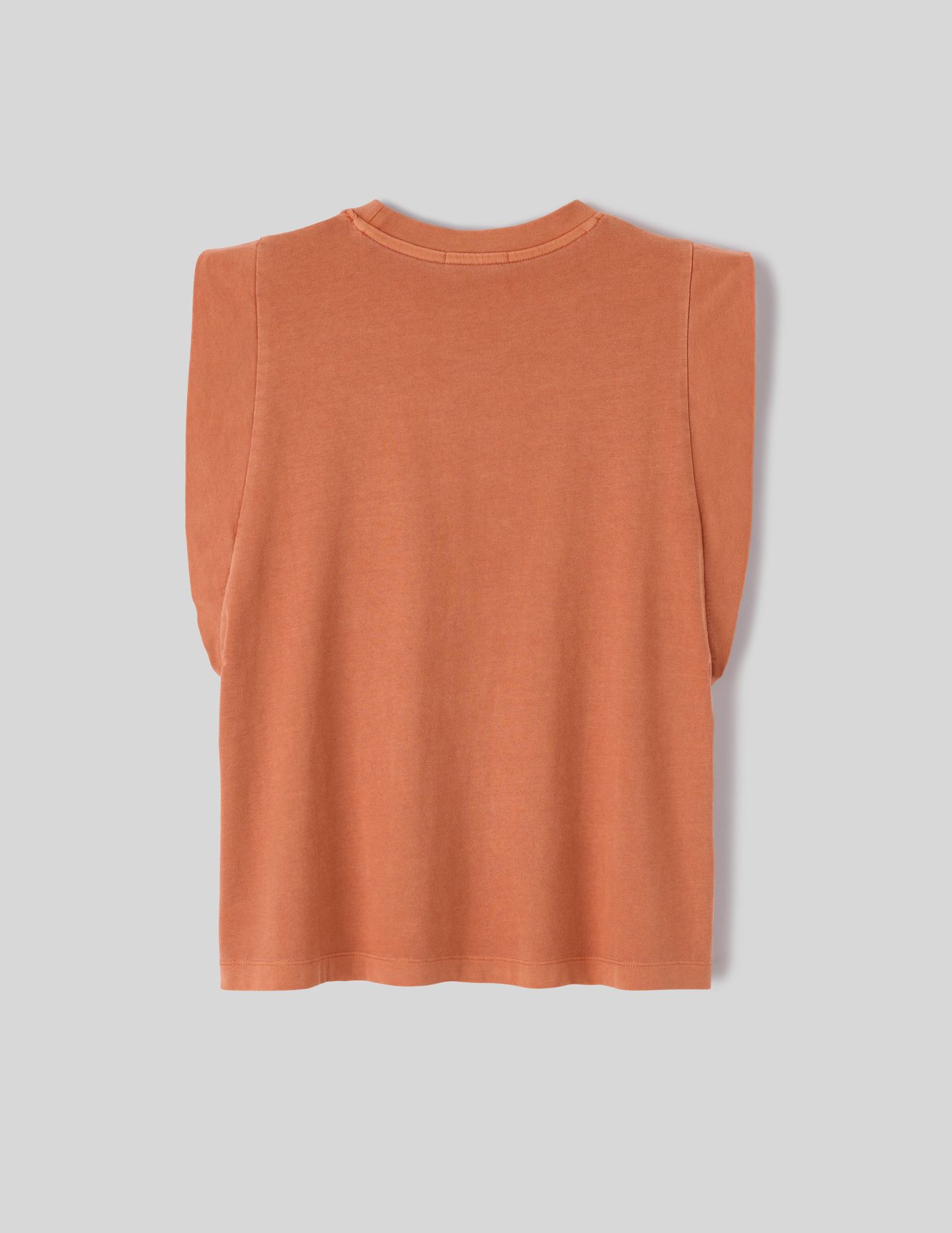 T-shirt sans manches délavé