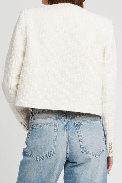 Veste en tweed courte