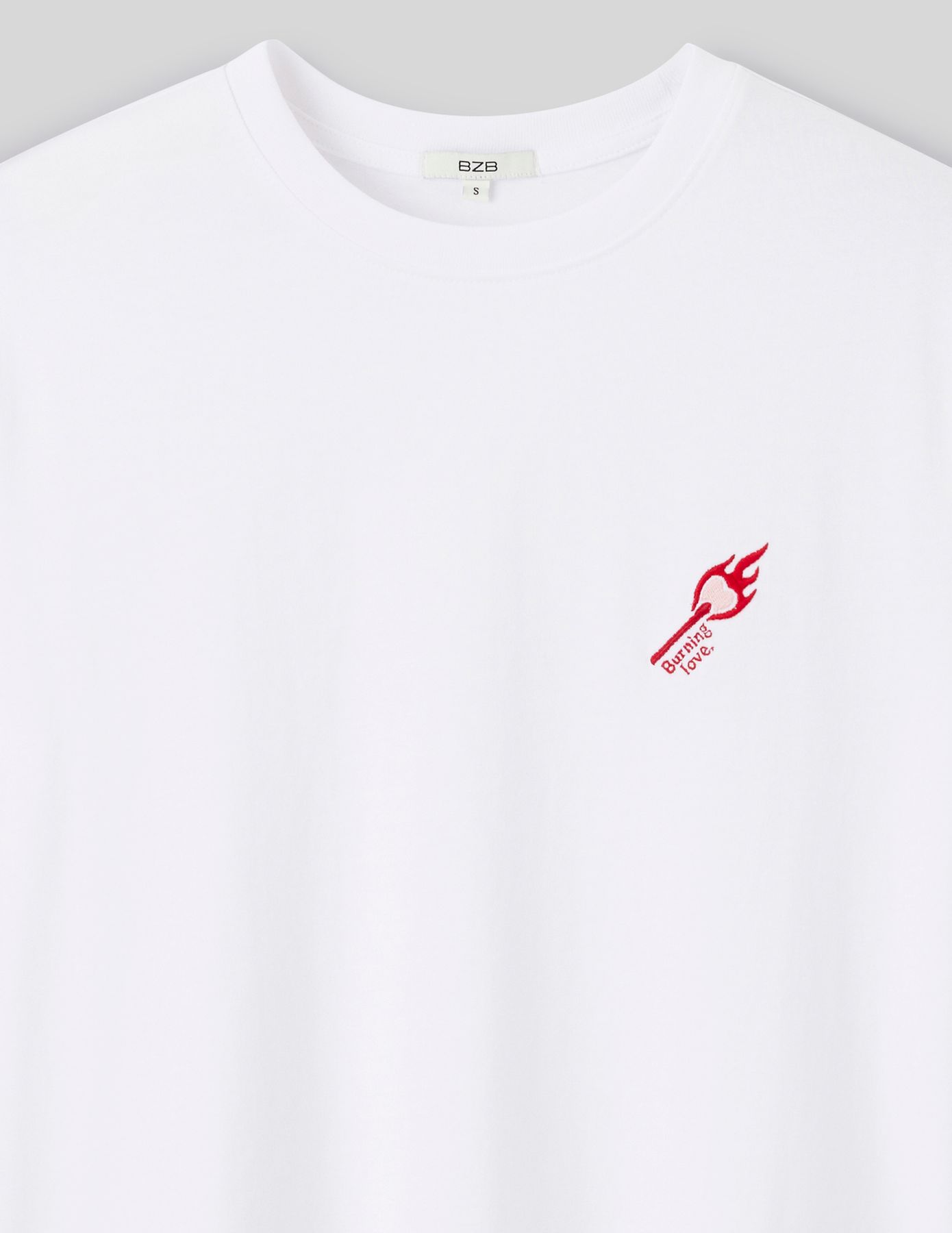 T-shirt brodé St Valentin