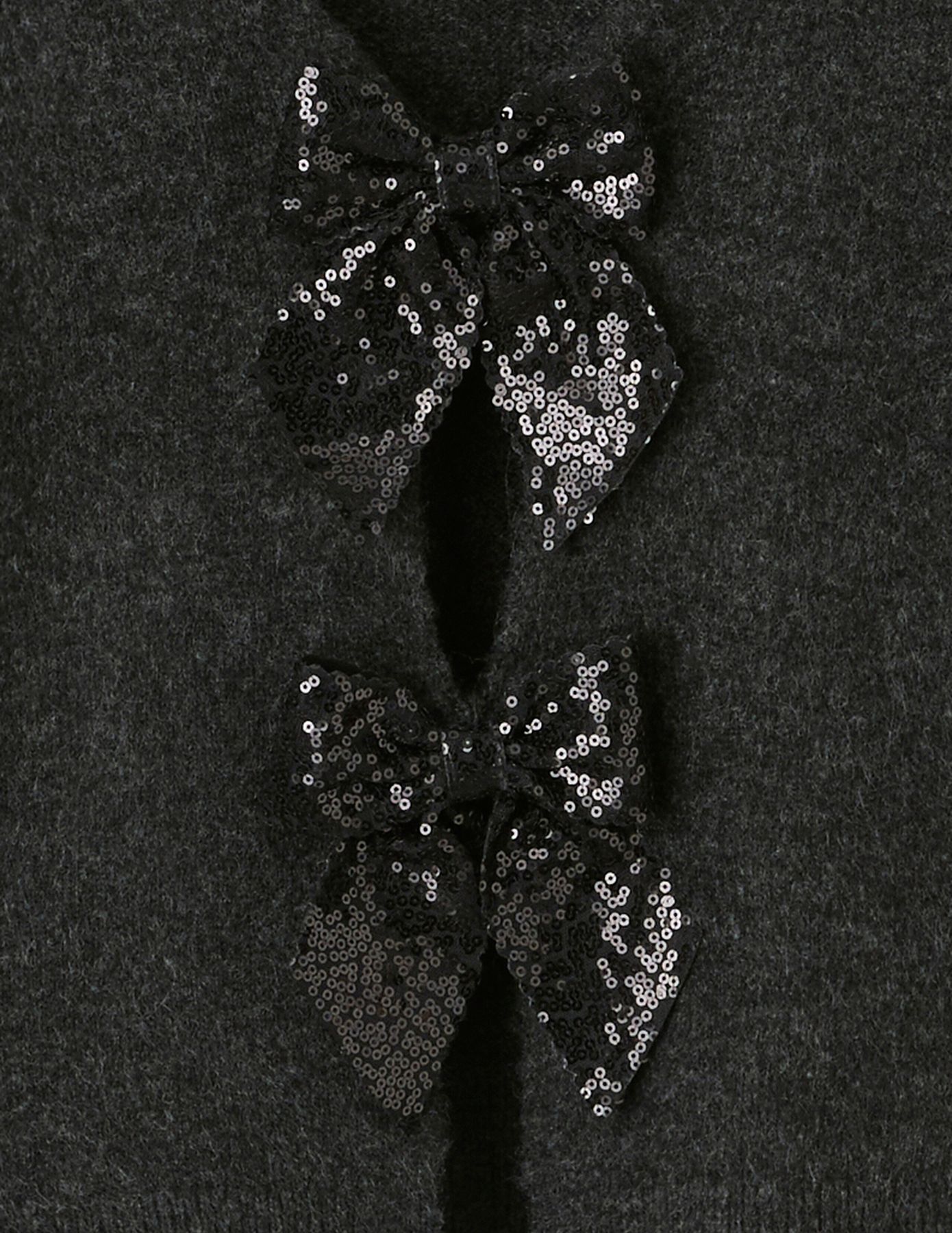 Gilet noeuds sequins