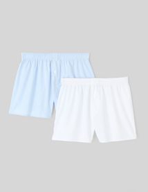 Lot de 2 caleçons unis