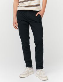 Pantalon chino ajusté