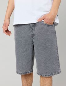 Bermuda jean gris