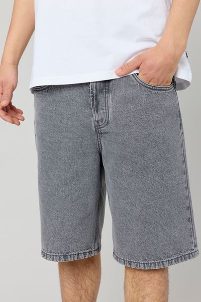 Bermuda jean gris