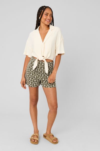 Chemisette &agrave; nouer