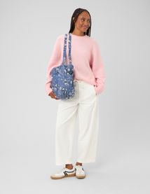 Pull col rond premium