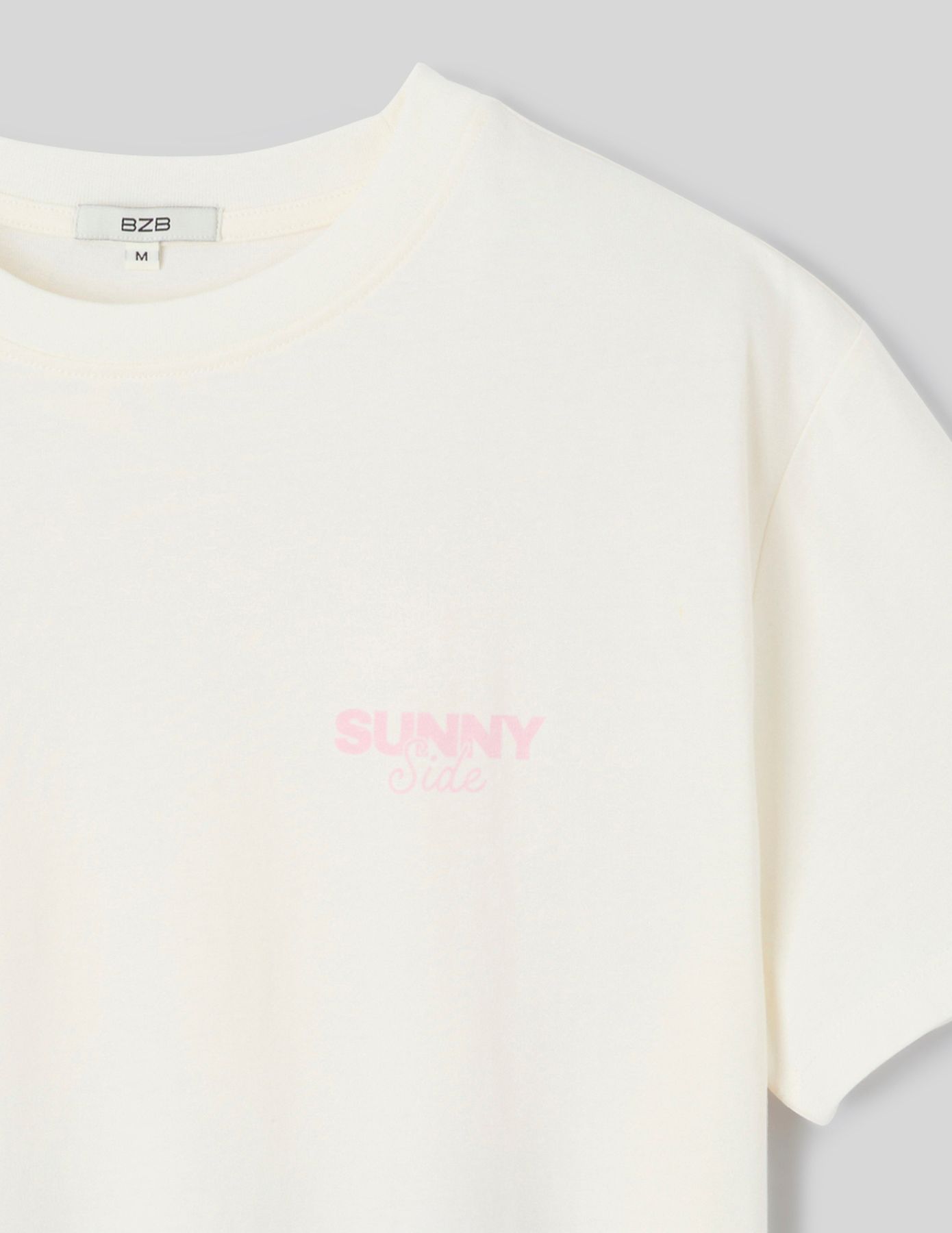 T-shirt imprim&eacute; devant / dos