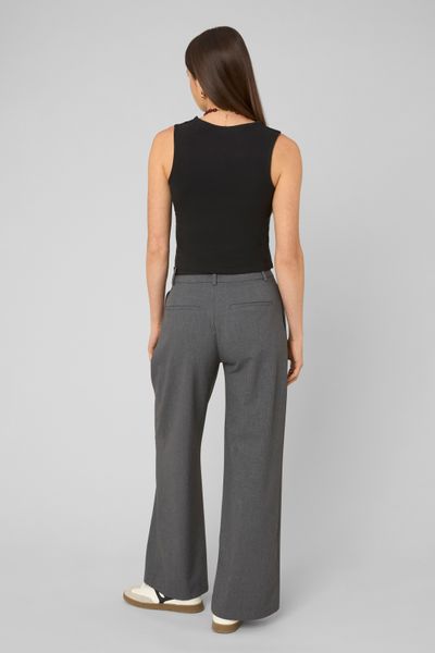 Pantalon large &agrave; pinces