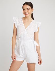 Combishort broderie anglaise