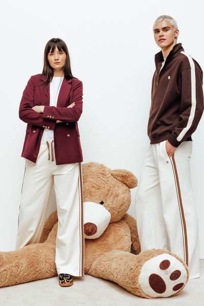 Pantalon de jogging à bandes