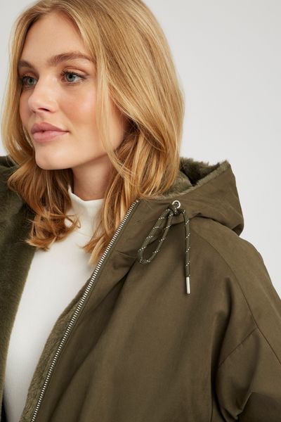 Blouson &agrave; capuche