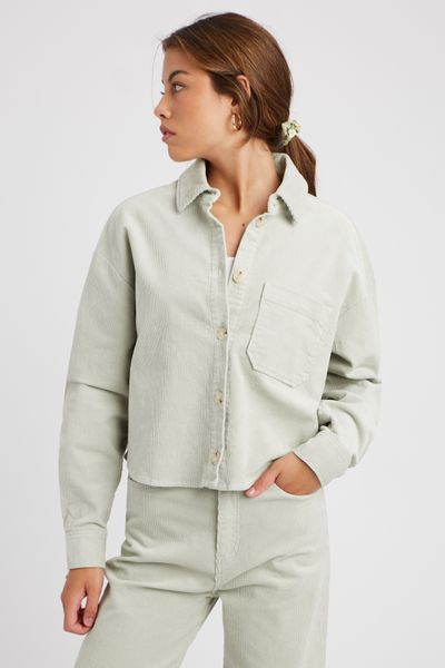 Ensemble surchemise/pantalon velours