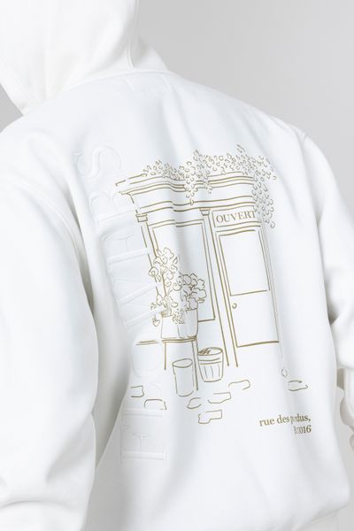 Sweat zippé animation devant/dos