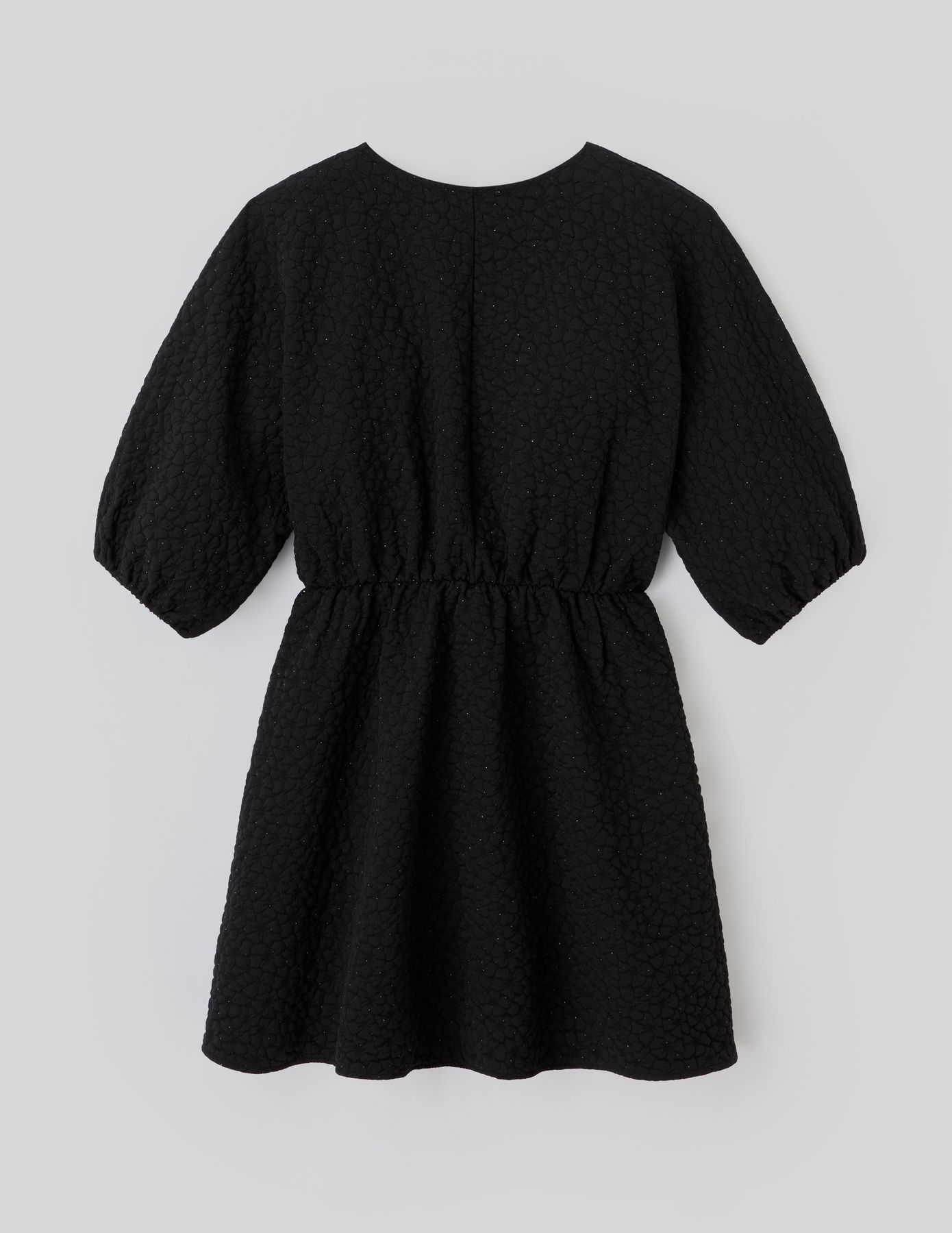 Robe courte jacquard