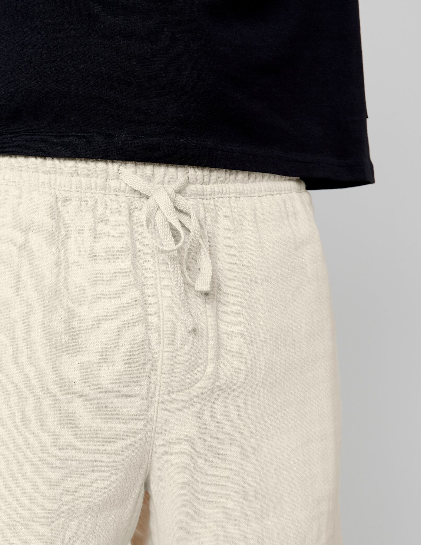 Bermuda gaze de coton