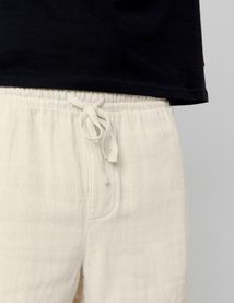 Bermuda gaze de coton