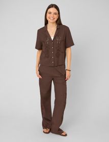 Pantalon brod&eacute;