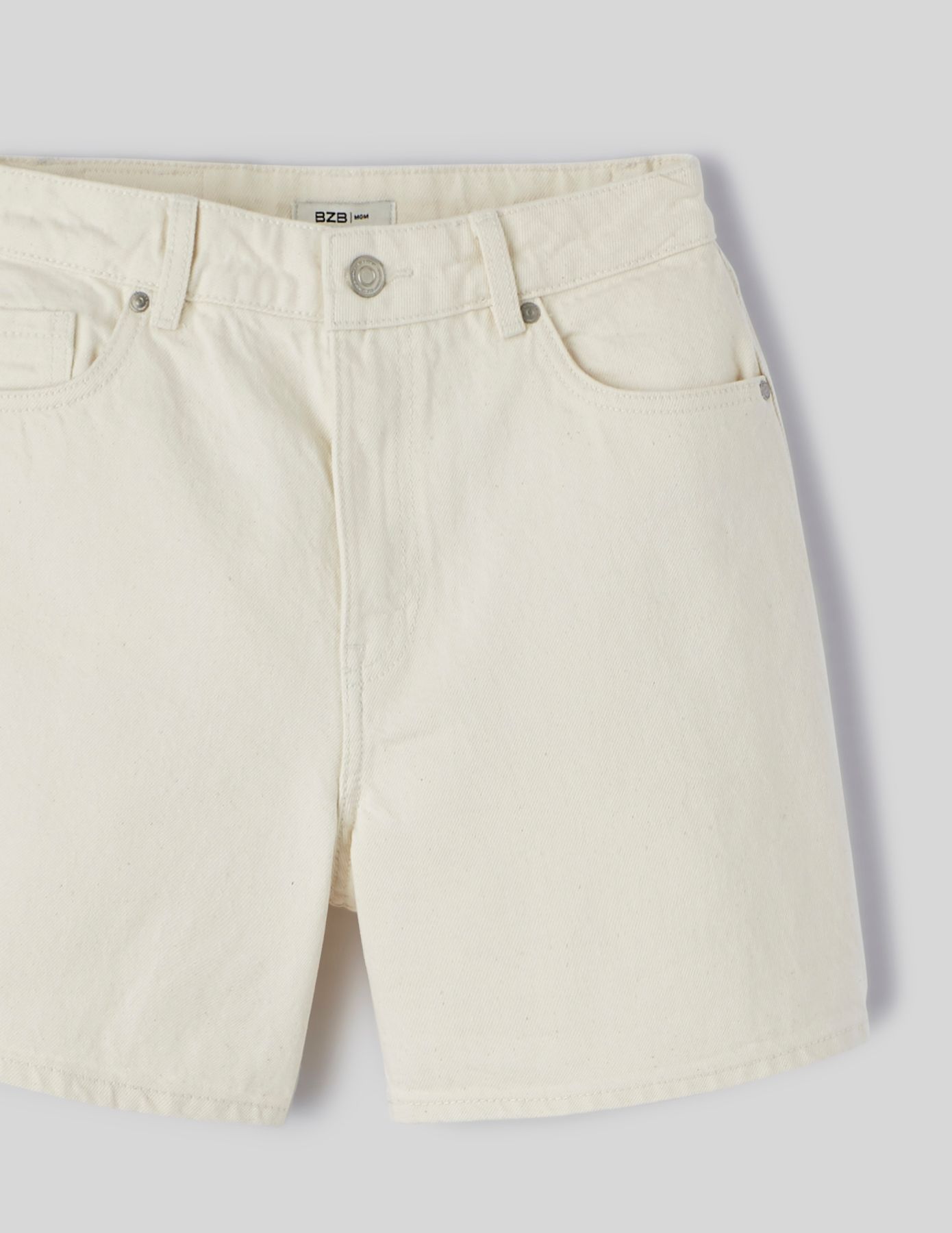 Short en jean mom fit