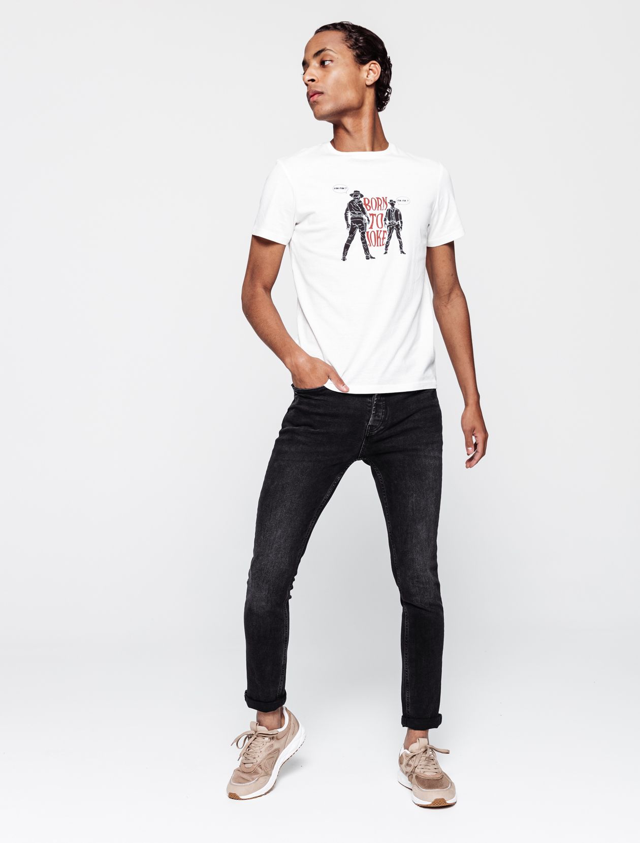 Jean slim noir