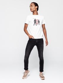 Jean slim noir