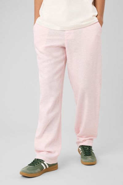 Pantalon de ville fluide viscose lin