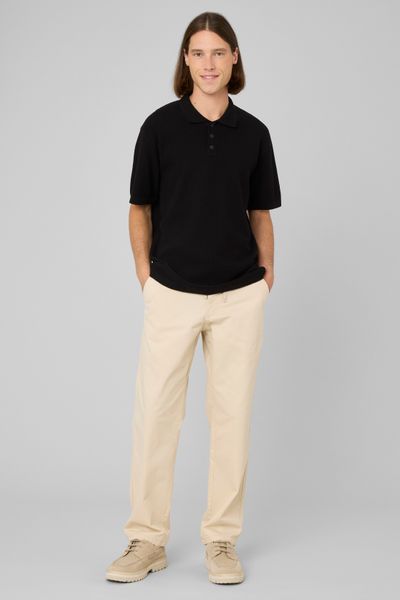 Polo maille c&ocirc;tel&eacute;e