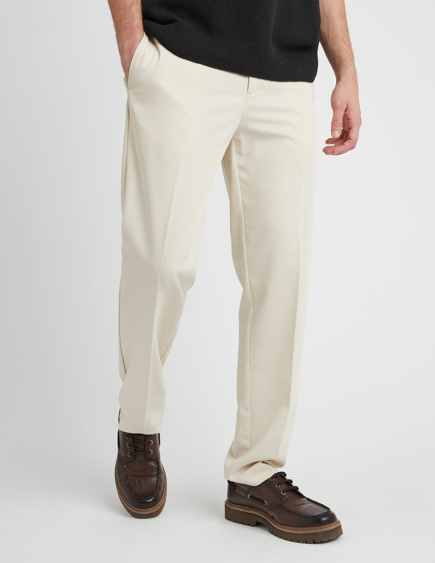 Pantalon de ville fluide