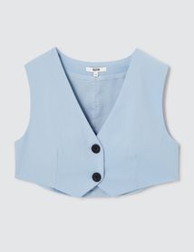 Gilet de costume court