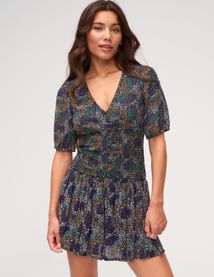 Jupe short imprimée