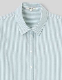 Chemise ray&eacute;e manches longues