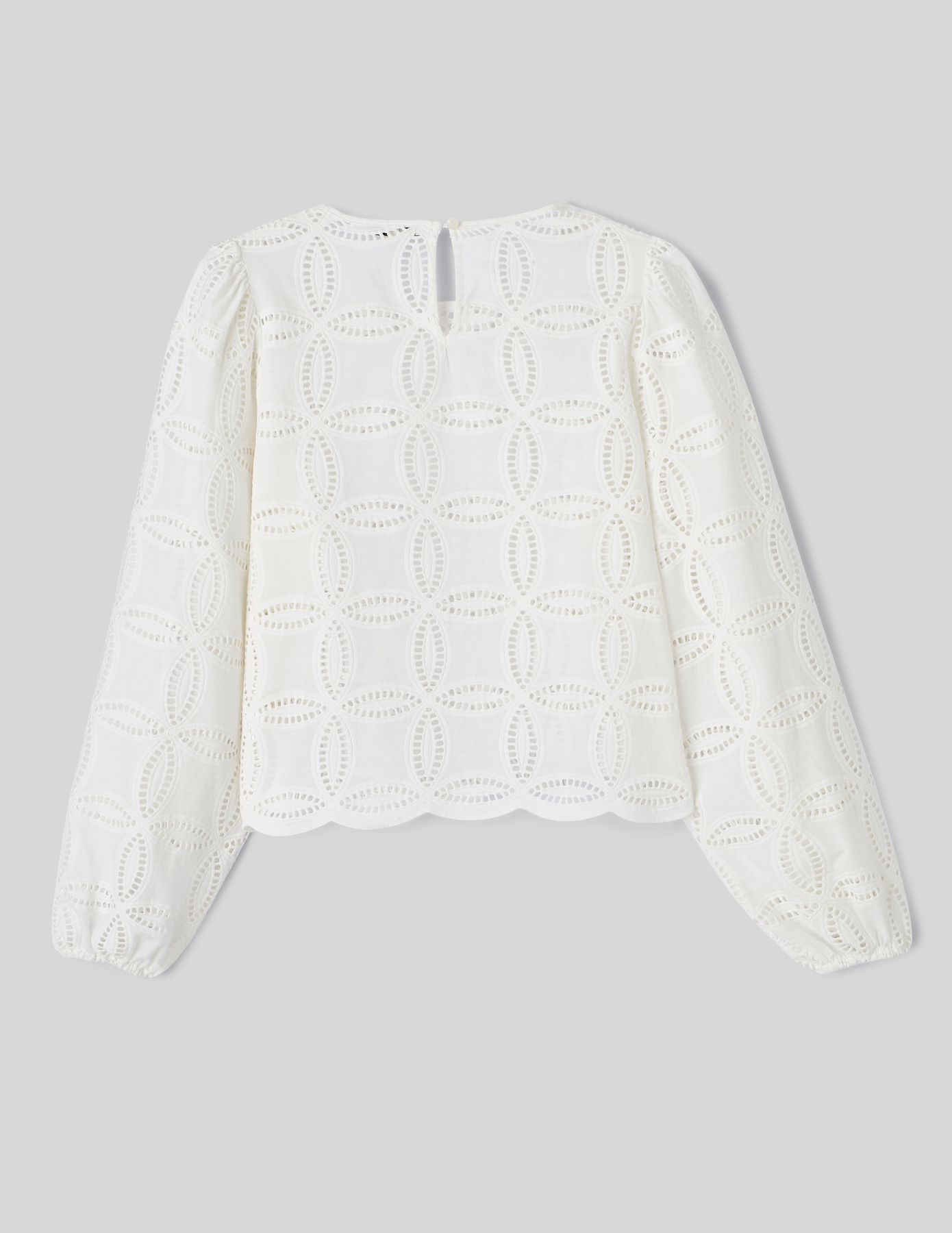Blouse en broderie anglaise