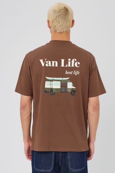 T-shirt gaufré imprimé