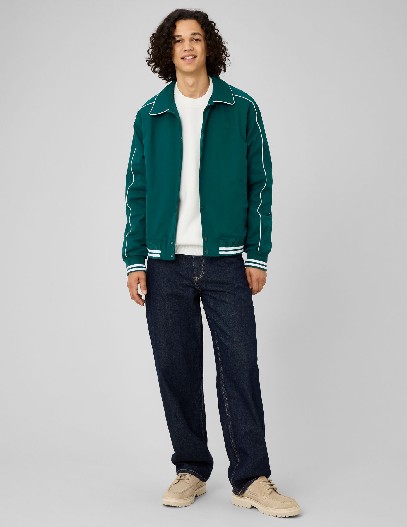 Blouson boutonn&eacute;