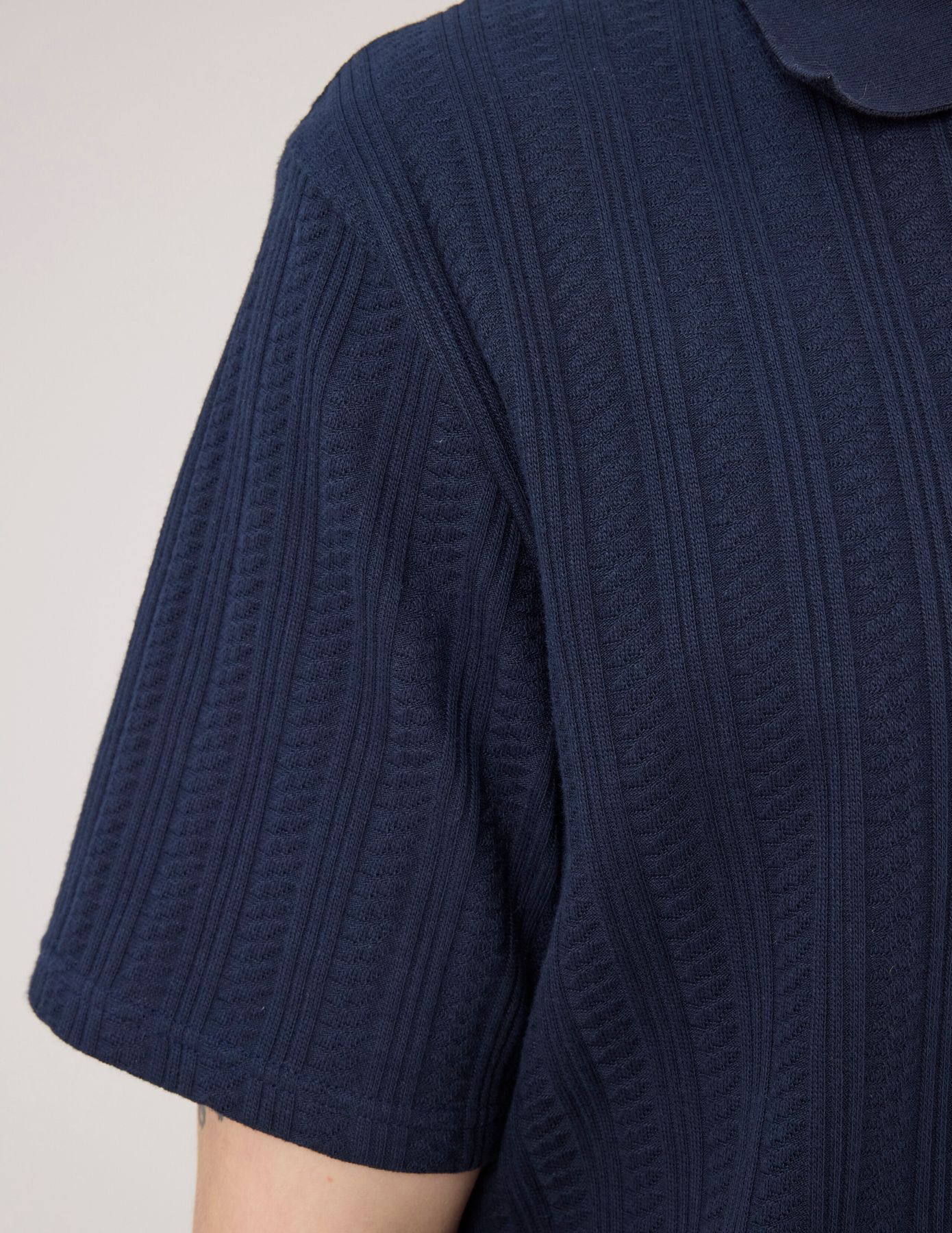 Polo mati&egrave;re fantaisie