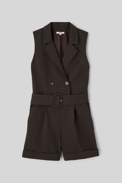 Combinaison short ray&eacute;