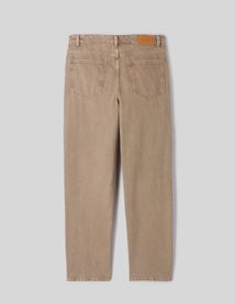 Pantalon loose de couleur
