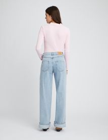 Jean wide leg revers