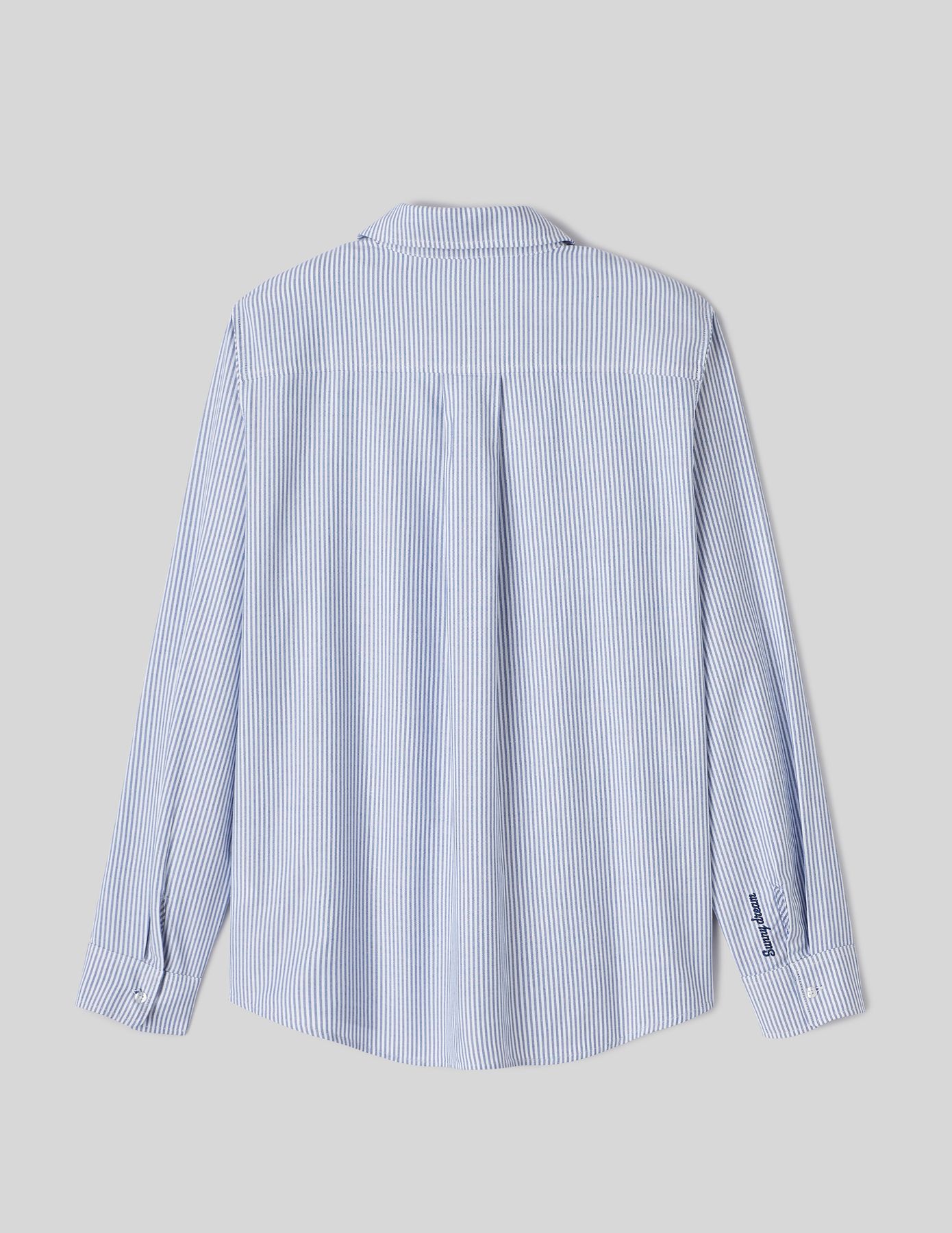Chemise oxford rayée
