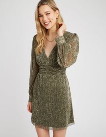 Robe courte scintillante